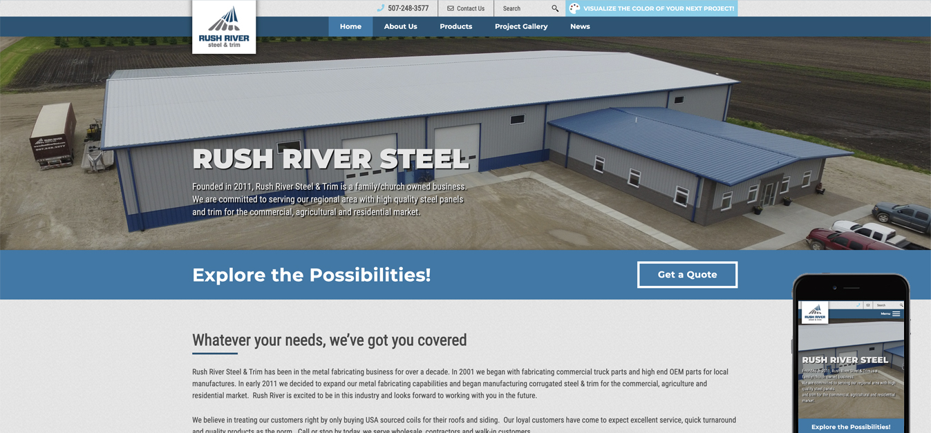 Rush River Steel & Trim